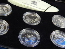 Load image into Gallery viewer, Currency - Millennium Commemorative Coin Set - 25 Cents x 12 - 2000 - Royal Canadian Mint
