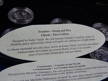 Load image into Gallery viewer, Currency - Millennium Commemorative Coin Set - 25 Cents x 12 - 2000 - Royal Canadian Mint
