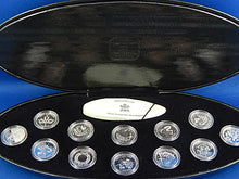 Load image into Gallery viewer, Currency - Millennium Commemorative Coin Set - 25 Cents x 12 - 2000 - Royal Canadian Mint
