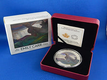 Load image into Gallery viewer, Currency - Silver Coin - $50 - 2018 - Royal Canadian Mint - Famous Canadian Art: Emily Carr
