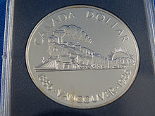 Load image into Gallery viewer, Currency - Canadian Coin - $1 - 1986 - Royal Canadian Mint - 1886 -1986 Vancouver

