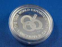 Load image into Gallery viewer, Currency - Silver Medallion - 1986 - Expo 86 Official Medallion
