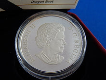 Load image into Gallery viewer, Currency - Silver Coin - $25 - 2018 - Royal Canadian Mint - Dragon Boat
