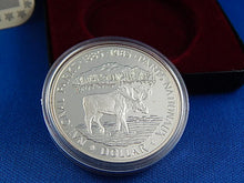 Load image into Gallery viewer, Currency - Canadian Coin - $1 - 1985 - Royal Canadian Mint - 100th Anniversary of the National Parks of Canada.
