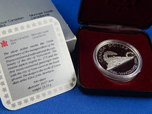 Load image into Gallery viewer, Currency - Canadian Coin - $1 - 1986 - Royal Canadian Mint - 100th Anniversary of the Inauguration of the Transcontinental Railroad and the Centenary of the City of Vancouver.
