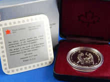 Load image into Gallery viewer, Currency - Canadian Coin - $1 - 1988 - Royal Canadian Mint - 250th Anniversary of the Saint-Maurice Iron Works in the Province of Quebec
