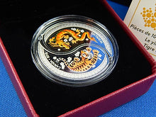 Charger l'image dans la galerie, Silver Coins - $10 Each - 2018 - Yin and Yang Coins - Tiger and Dragon
