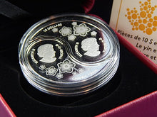 Charger l'image dans la galerie, Silver Coins - $10 Each - 2018 - Yin and Yang Coins - Tiger and Dragon
