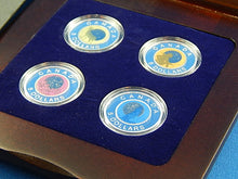 Charger l'image dans la galerie, Silver Coins - Set of 4 - $5 Each - 2011 and 2012 - Full Moon Bi-Annual Continuity Series
