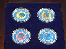 Charger l'image dans la galerie, Silver Coins - Set of 4 - $5 Each - 2011 and 2012 - Full Moon Bi-Annual Continuity Series
