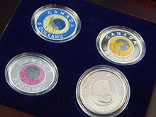 Charger l'image dans la galerie, Silver Coins - Set of 4 - $5 Each - 2011 and 2012 - Full Moon Bi-Annual Continuity Series
