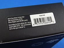 Load image into Gallery viewer, Silver Coins - Two Coin Set - $5 - 2018 - 30th Anniversary of the Silver Maple Leaf (SML)
