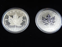 Load image into Gallery viewer, Silver Coins - Two Coin Set - $5 - 2018 - 30th Anniversary of the Silver Maple Leaf (SML)
