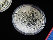 Load image into Gallery viewer, Silver Coins - Two Coin Set - $5 - 2018 - 30th Anniversary of the Silver Maple Leaf (SML)
