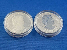 Load image into Gallery viewer, Silver Coins - Two Coin Set - $5 - 2018 - 30th Anniversary of the Silver Maple Leaf (SML)
