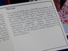 Charger l'image dans la galerie, Silver Coin - $50 - 2017 - Canadian Icons
