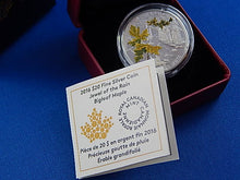Charger l'image dans la galerie, Silver Coin - $20 - 2016 - Jewel of the Rain - Bigleaf Maple
