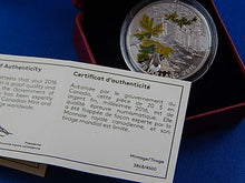 Charger l'image dans la galerie, Silver Coin - $20 - 2016 - Jewel of the Rain - Bigleaf Maple

