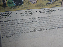Load image into Gallery viewer, Marvel Comics - Nth Man The Ultimate Ninja - #4 - November 1989
