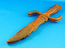 Load image into Gallery viewer, Knife - Decorative Cast Knife and Sheath
