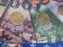 Load image into Gallery viewer, Set of 5 Coins - 25 Cents - 2001 - Americas's Commemorative Quarters
