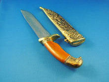 Load image into Gallery viewer, Knife - KE012 Knife with Decorative Sheath and Stand
