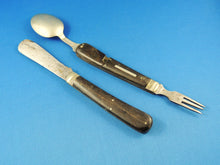 Load image into Gallery viewer, Knife - Civil War Period Combination Knife, Fork and Spoon
