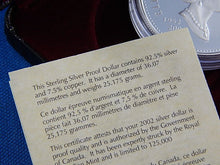 Load image into Gallery viewer, Silver Coin - $1 - 2002 - Royal Canadian Mint - Celebrating Queen Elizabeth II on her Golden Jubilee.
