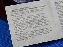 Load image into Gallery viewer, Silver Coin - $1 - 2002 - Royal Canadian Mint - Celebrating Queen Elizabeth II on her Golden Jubilee.
