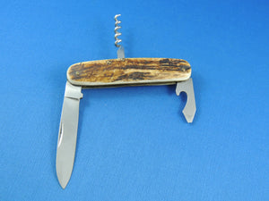 Knife - Vintage Bone Handle German Jack Knife