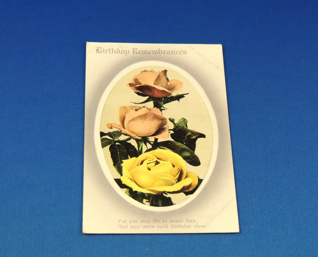 Postcard - Birthday Remembrances