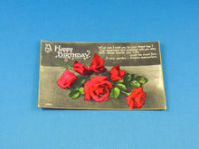 Load image into Gallery viewer, Postcard - Happy Birthday - Roses
