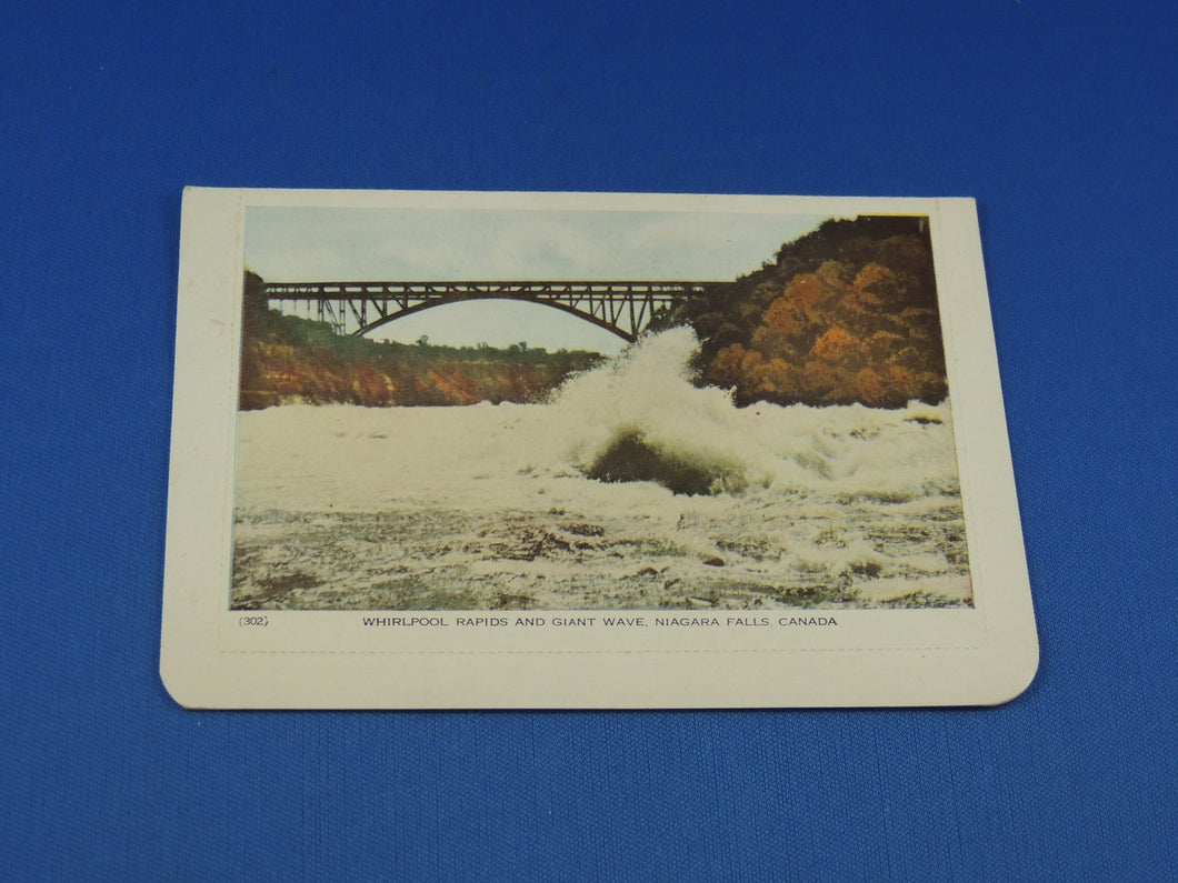 Postcard - Whirlpool Rapids and Giant Wave, Niagara Falls, Canada