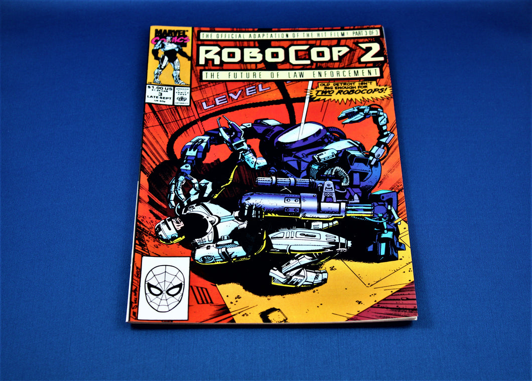 Marvel Comics - RoboCop 2 - The Future of Law Enforcement - #3 - September 1990