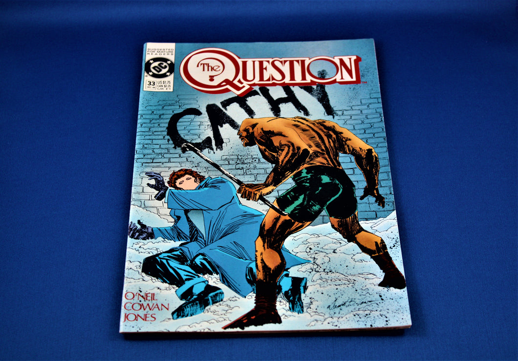 DC Comics - The Question - #33 - December 1989