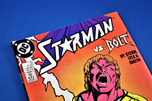 Load image into Gallery viewer, DC Comics - Starman vs. Bolt - #3 - December 1988
