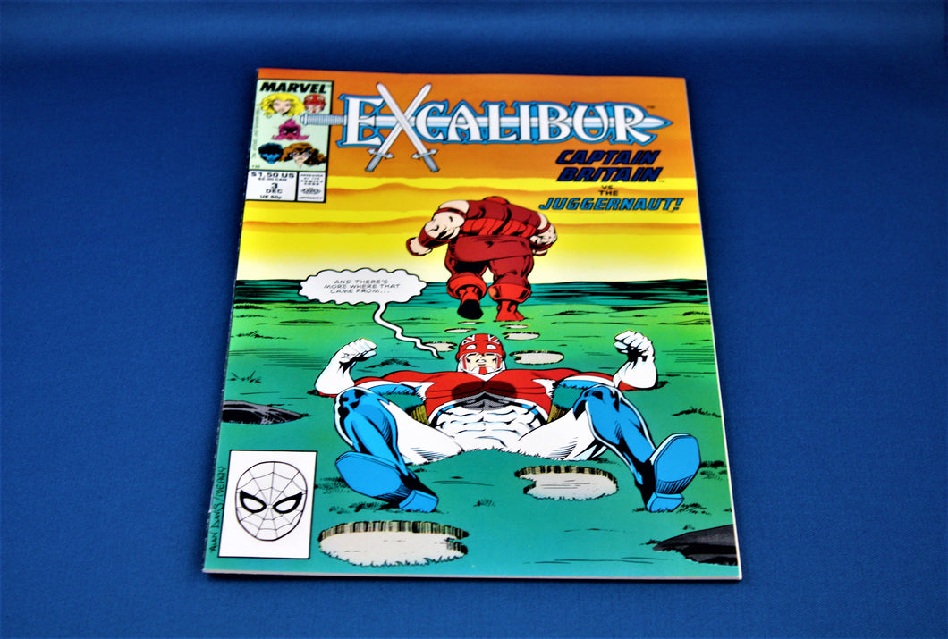 Marvel Comics - Excalibur - #3 - December 1988