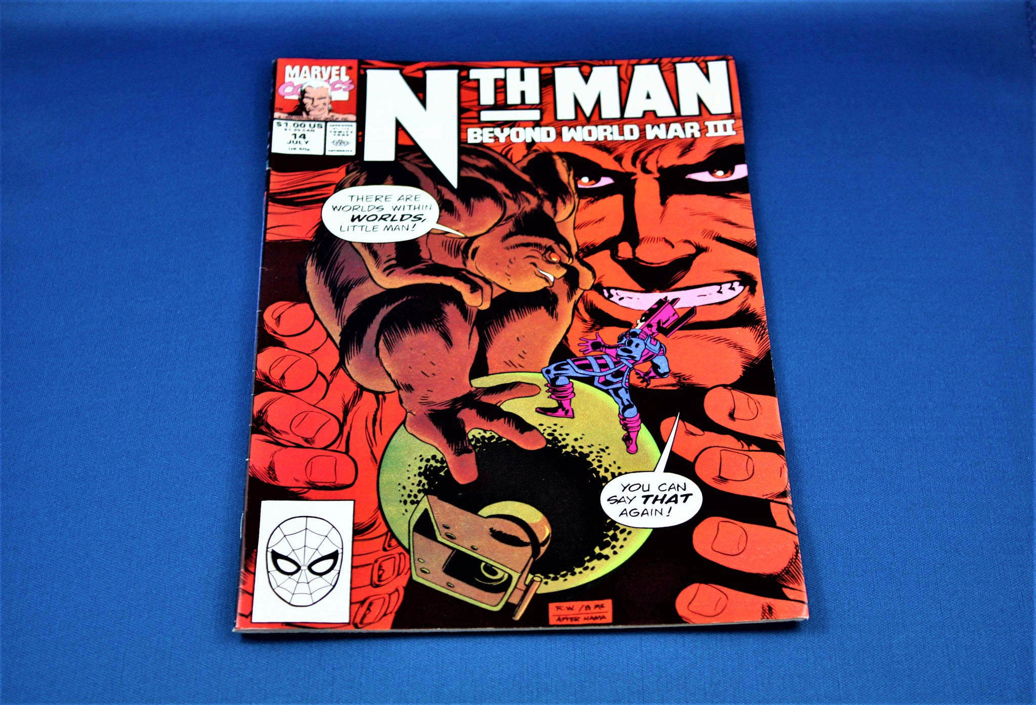 Nth Man Marvel Comics - Nth Man, Beyond World War III - #14 - July 1990 – Sold ...