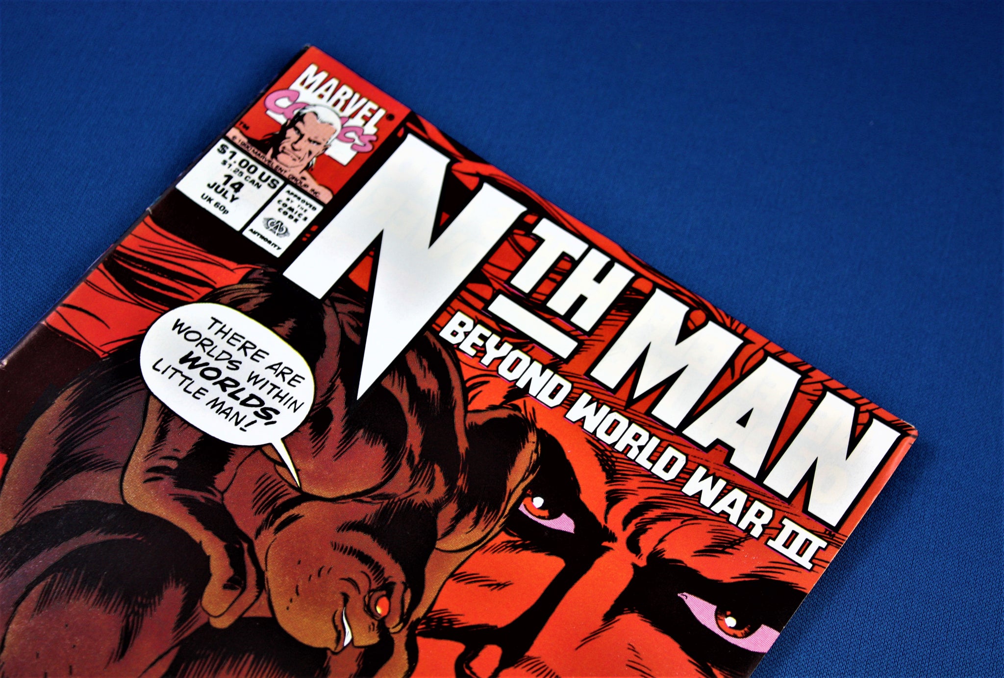 Nth Man Marvel Comics - Nth Man, Beyond World War III - #14 - July 1990 – Sold ...