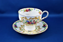 Charger l&#39;image dans la galerie, Tea Cup - Paragon - Double Warrant - Minuet - Fine Bone China Tea Cup and Matching Saucer.
