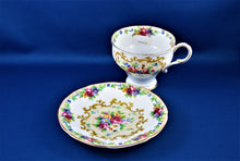 Charger l&#39;image dans la galerie, Tea Cup - Paragon - Double Warrant - Minuet - Fine Bone China Tea Cup and Matching Saucer.
