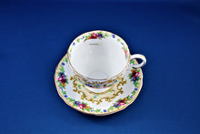 Charger l&#39;image dans la galerie, Tea Cup - Paragon - Double Warrant - Minuet - Fine Bone China Tea Cup and Matching Saucer.
