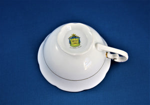 Tea Cup - Trimont China - Made in Occupied Japan - Fine Bone China Tea Cup and Matching Saucer.