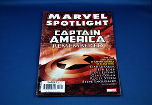 Marvel Comics - Captain America Remembered - Marvel Spotlight - #0 - June 2007