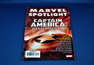 Marvel Comics - Captain America Remembered - Marvel Spotlight - #0 - June 2007