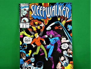 Marvel Comics - Sleepwalker - #3 August 1991.