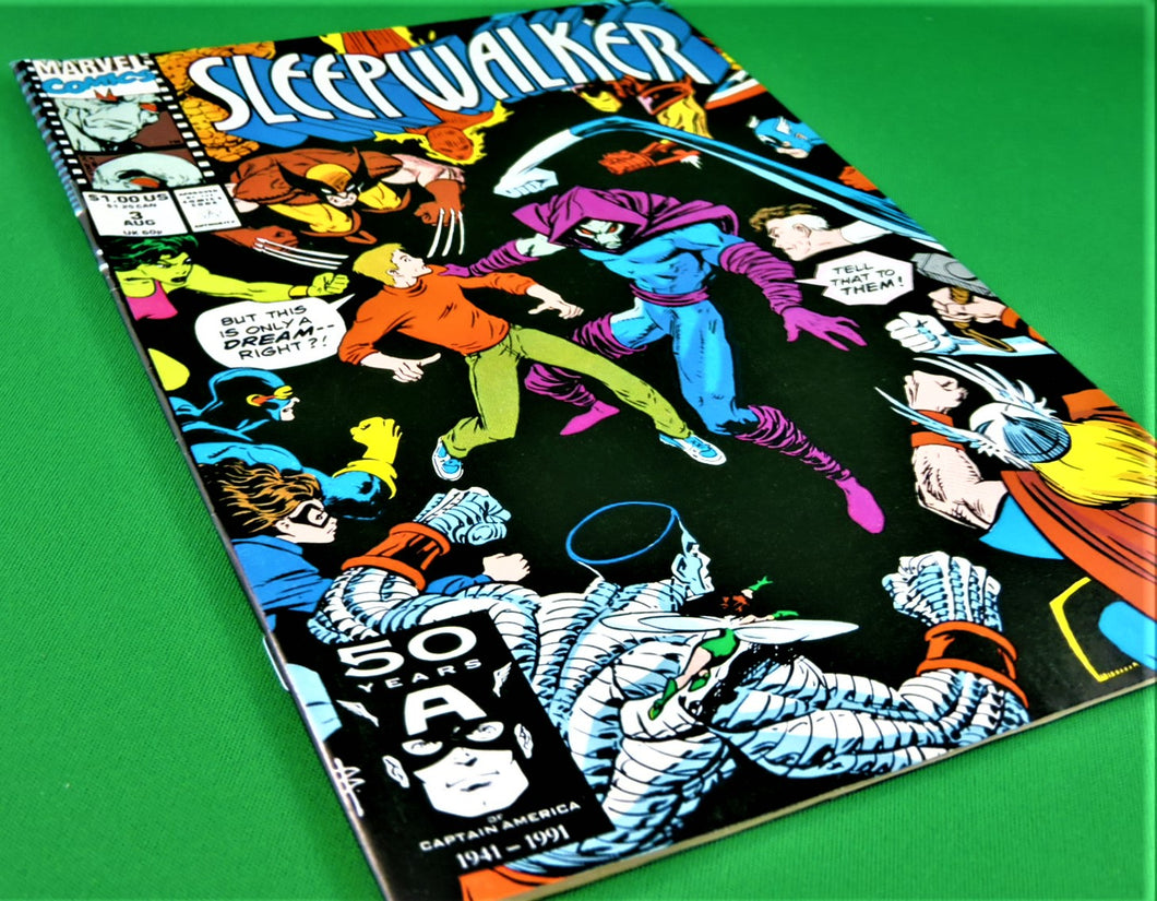 Marvel Comics - Sleepwalker - #3 August 1991.