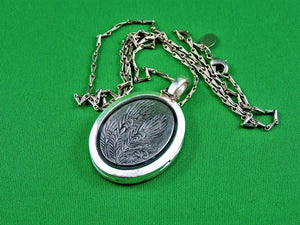 Jewelry - Necklace - South Hill Locket - Wheat Design