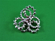 Load image into Gallery viewer, Jewelry - Brooch - Spiral Clear Rhinestones
