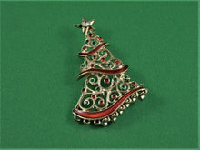 Load image into Gallery viewer, Jewelry - Brooch - Avon Christmas Tree 2016
